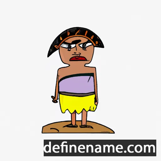 cartoon of the name Eseoghene