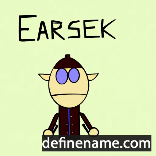 cartoon of the name Eskarne