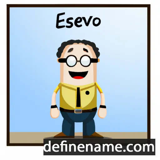 Estevo cartoon