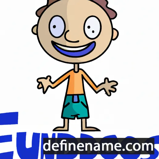 cartoon of the name Euandros