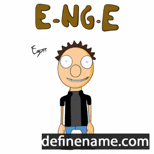 cartoon of the name Eugène