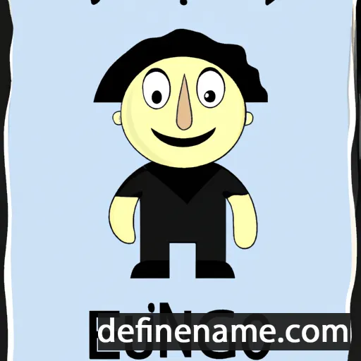 cartoon of the name Eugenio