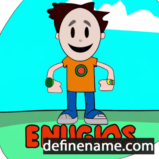 cartoon of the name Eugenios