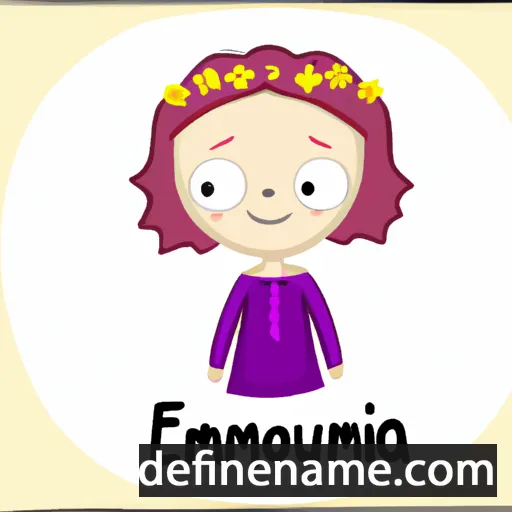 cartoon of the name Eunomia