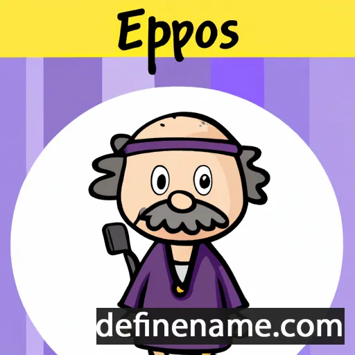 cartoon of the name Euphemios