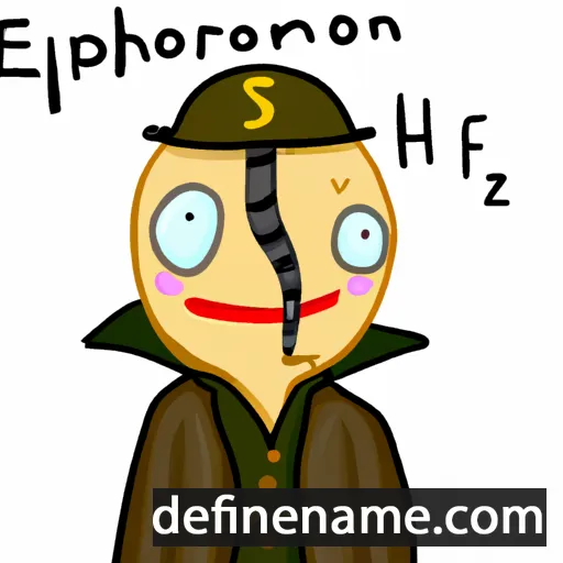 cartoon of the name Euphranor