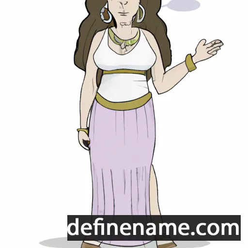 cartoon of the name Euphrosyne