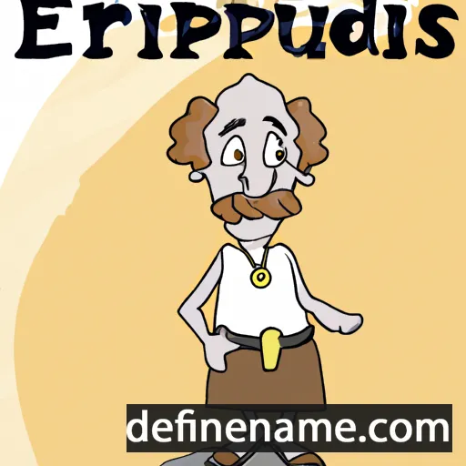 Euripides cartoon