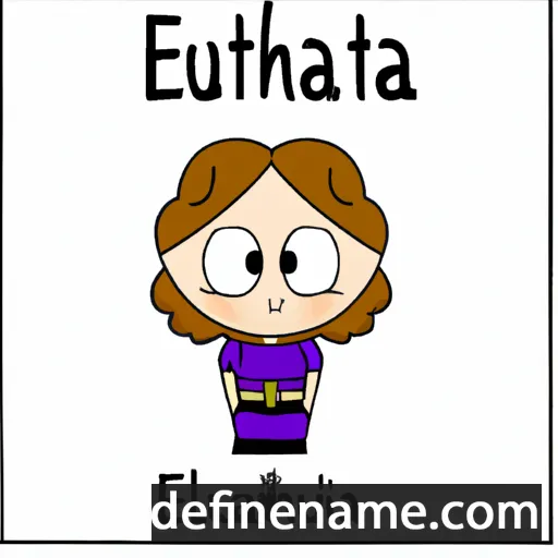 Euthalia cartoon