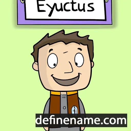 cartoon of the name Eutychius