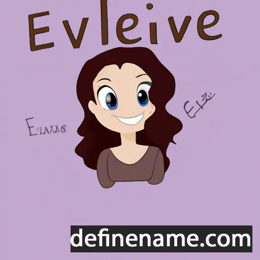 Evaline cartoon