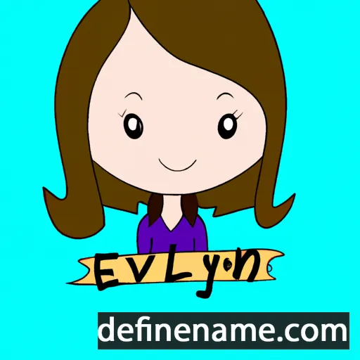 Evalyn cartoon