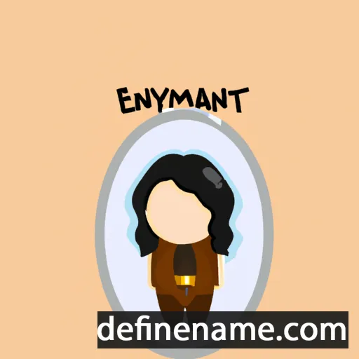 cartoon of the name Ernayanti