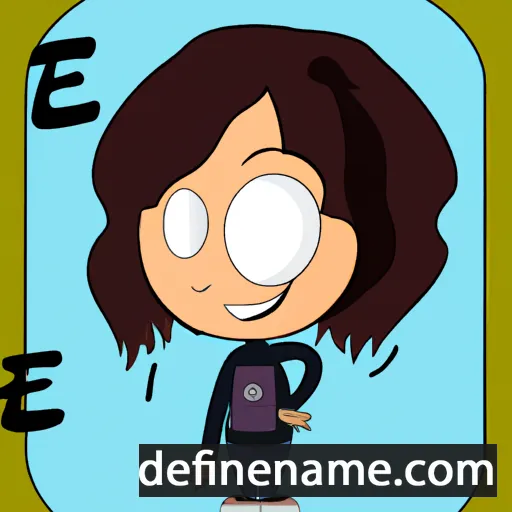 cartoon of the name Ersi