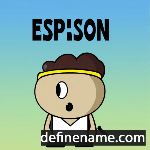 cartoon of the name Escipión