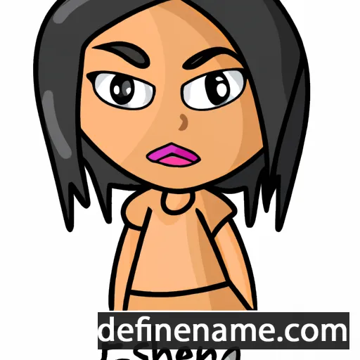 Esheena cartoon