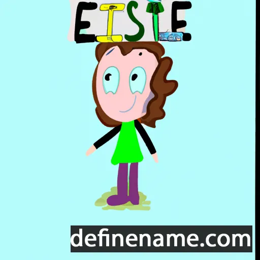 cartoon of the name Estée