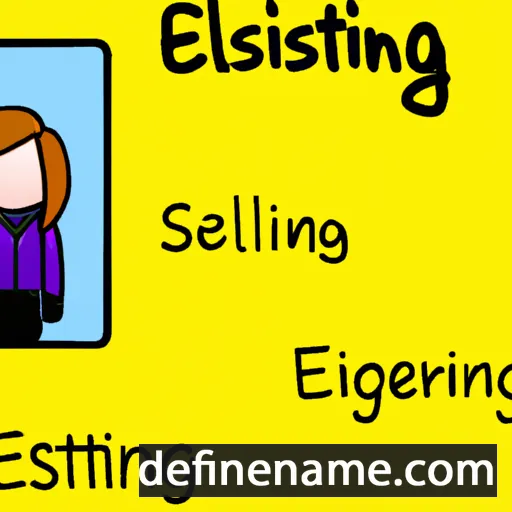 Esteling cartoon