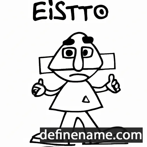 Estelito cartoon