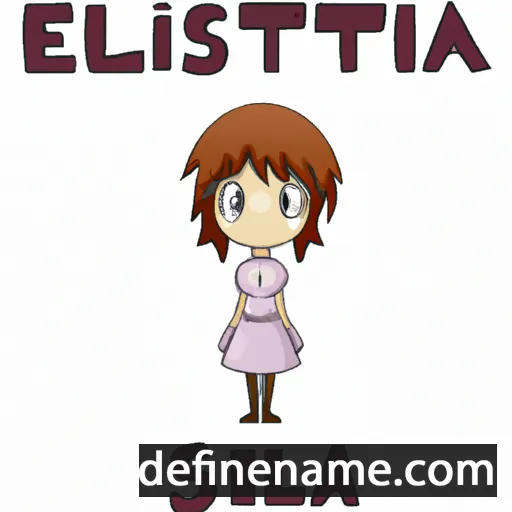 Estellia cartoon