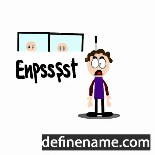 Esthappen cartoon