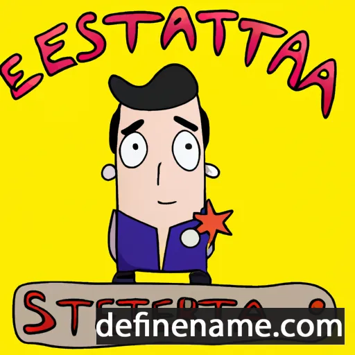 cartoon of the name Estirola