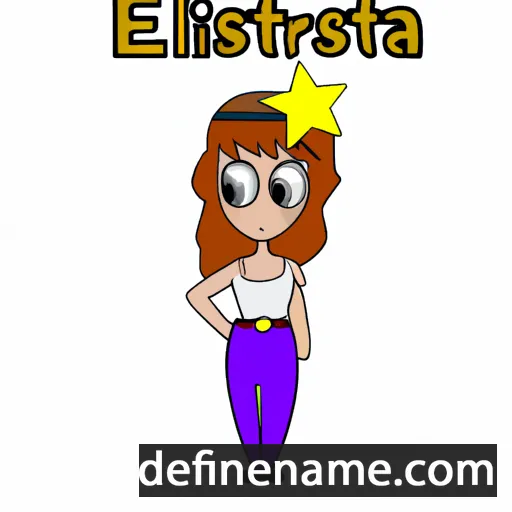 Estrelita cartoon