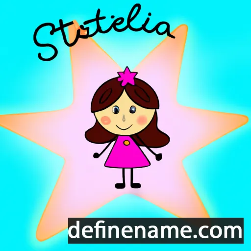 cartoon of the name Estrellita