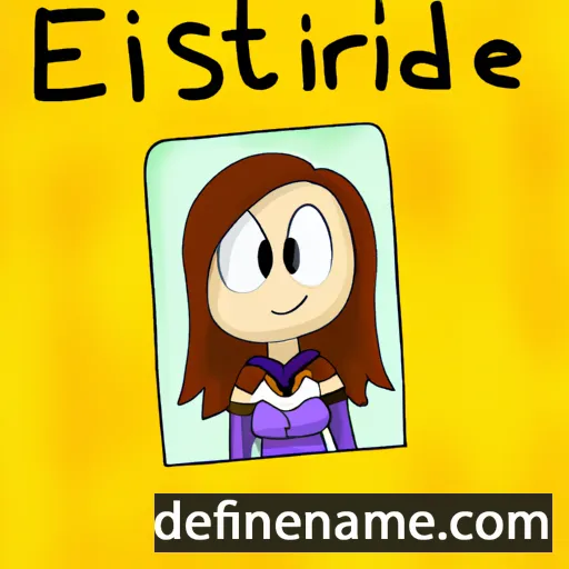 Estrilde cartoon