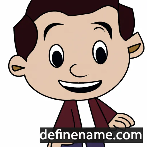 cartoon of the name Ethaniel