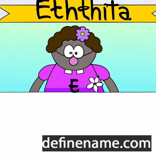 Ethelberta cartoon