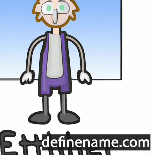 cartoon of the name Ether