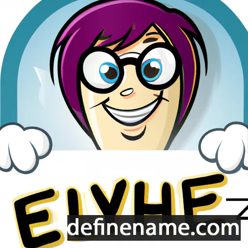 cartoon of the name Ethyl