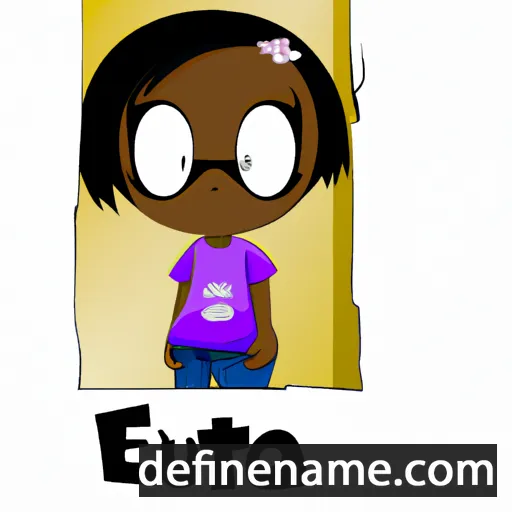 cartoon of the name Etuna