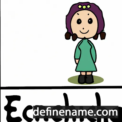 cartoon of the name Euchenia