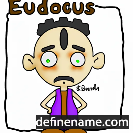 cartoon of the name Eudorus