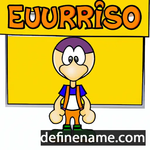 cartoon of the name Eufrasio