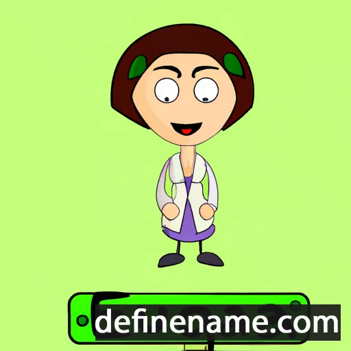 cartoon of the name Eugena