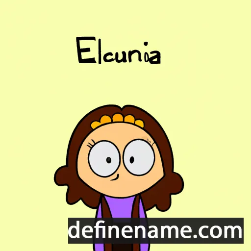 Eulenia cartoon