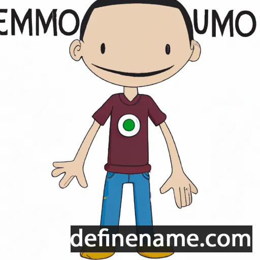 cartoon of the name Eumênio