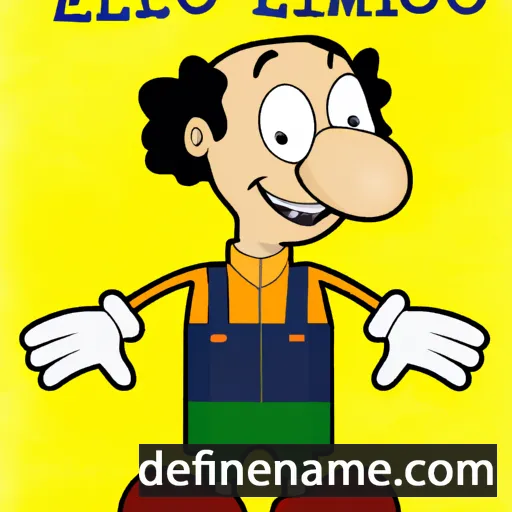 cartoon of the name Eumiliò