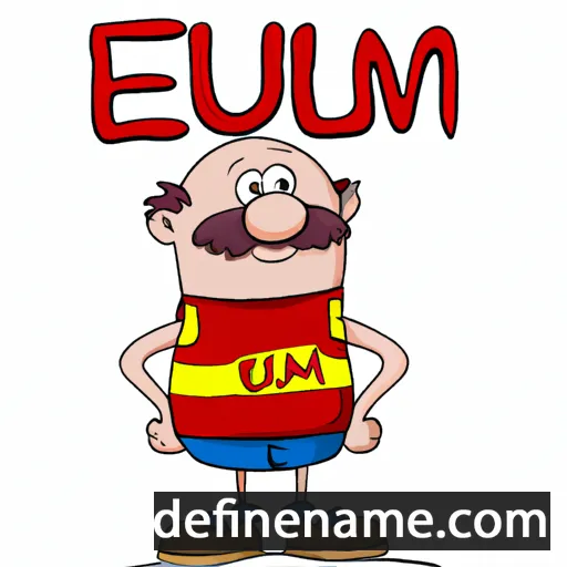 cartoon of the name Eumir