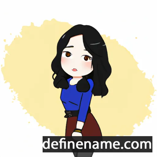 cartoon of the name Eunghyeon