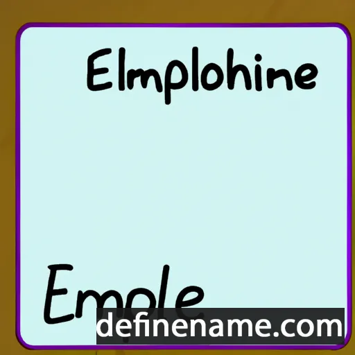 Euphémie cartoon