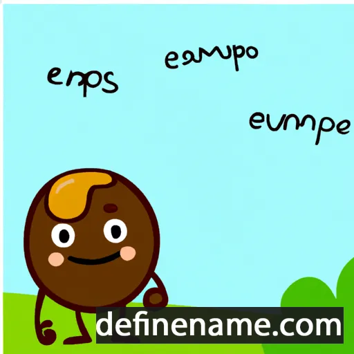 Eupompos cartoon