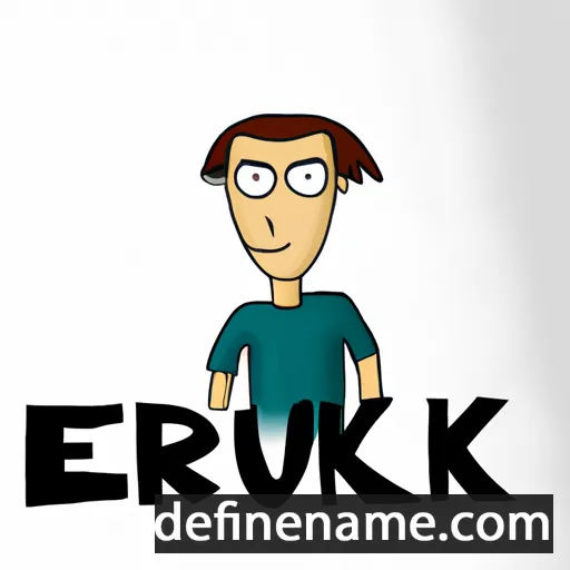 cartoon of the name Eurik