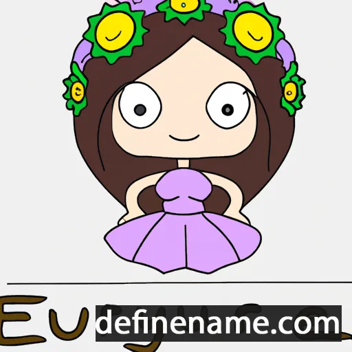 cartoon of the name Euryale