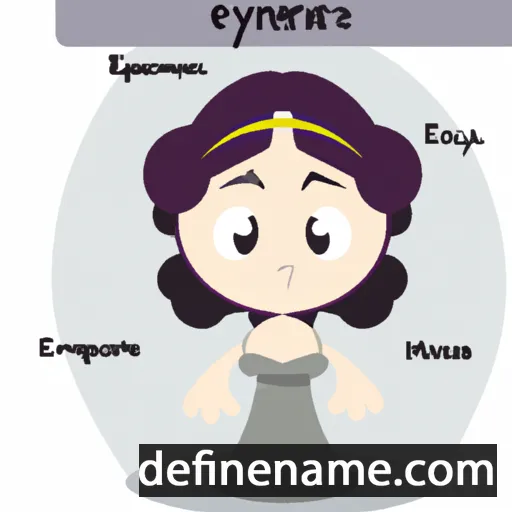 cartoon of the name Eurymenes