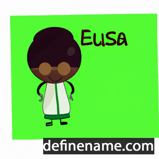 cartoon of the name Eusèbia