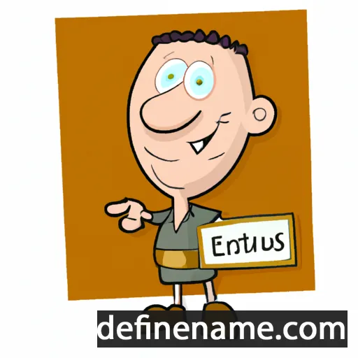 cartoon of the name Eustratius